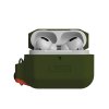 AirPods Pro Cover Silikoneei Case Olive Drab Orange