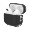 AirPods Pro Cover Snap Case Leather Sort
