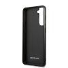 Samsung Galaxy S21 FE Cover Leather Stripe Carbon Sort