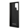 Samsung Galaxy S22 Ultra Cover Leather Stripe Carbon Sort