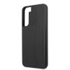 Samsung Galaxy S22 Plus Cover Leather Stripe Carbon Sort