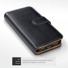 Apple iPhone 5/5S/SE Plånboksfodral Svart Tan