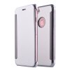 Apple iPhone 7/8 Plus Etui Slimmat PU-læder Hård Plastikik Sølv