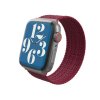 Apple Watch 38/40/41mm Armbånd Braided Watch Band Large Wine