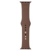 Apple Watch 38/40/41mm Armbånd Silikone Dark Brown