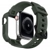 Apple Watch 40/41mm Cover Armbånd Rugged Armor Pro Military Green