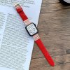 Apple Watch 42/44/45mm/Apple Watch Ultra Armbånd Perler Rød