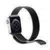 Apple Watch 42/44/45mm/Apple Watch Ultra Armbånd Milanese Sort