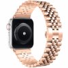 Apple Watch 42/44/45mm/Apple Watch Ultra Armbånd Rustfrit stål Roseguld