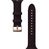 Apple Watch 42/44/45mm/Apple Watch Ultra Armbånd Salmon Series Aubergine