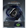 Apple Watch 42mm (Series 10/11) Armbånd Rugged Armor Pro 2 Navy Blue