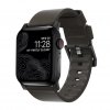 Apple Watch 42/44mm/Apple Watch Ultra Armbånd AcTionFit Strap Sort/Mocha Brown