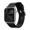 Apple Watch 42/44/45mm/Apple Watch Ultra Armbånd Modern Strap Sølv/Sort