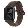 Apple Watch 42/44mm/Apple Watch Ultra Armbånd Traditional Strap Sort/Rustic Brown