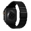 Apple Watch 44/45/46mm/Ultra 49mm Armbånd Titanium Band Sort