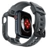 Apple Watch 44/45mm Armbånd og Case Rugged Armor Pro Dark Gray