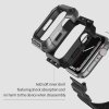 Apple Watch 45mm Armband DynaGuard Wristband Case Grå