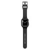 Apple Watch 45mm Skal med Armband Liquid Air Pro Svart