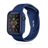 Apple Watch 45mm Cover med Skærmbeskytter Blå
