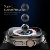 Apple Watch Ultra Skærmbeskytter Aluminium Hærdet glas Sort