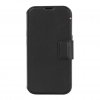 iPhone 15 Pro Etui Leather Detachable Wallet Sort