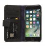 Leather Wallet Case Magnet for iPhone 6/7/8/SE2 Black