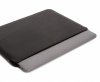 Leather Frame Sleeve Macbook 13" Sort