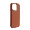 iPhone 15 Pro Cover Leather Backcover Tan