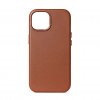 iPhone 15 Pro Cover Leather Backcover Tan