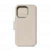 iPhone 15 Plus Etui Leather Detachable Wallet Clay