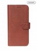 Leather Detachable Wallet MagSafe for iPhone 12 Pro Max Brown