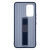 Original Galaxy A53 5G Cover Protective Standing Cover Transparent Navy