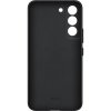 Original Galaxy S22 Cover Leather Cover Sort