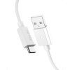 Essential Kabel USB-A/USB-C 60W 1m Hvid