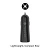 Essentials Billaddare USB-C/USB-A 12W Car Charger Svart