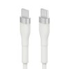 Fast Charging Pastel Cable USB-C til USB-C 2 m Hvid