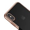 Glitter Case till iPhone Xs Max Skal Hårdplast Guld