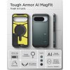 Google Pixel 10/Pixel 10 Pro Cover Tough Armor MagFit Abyss Green