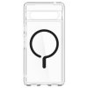 Google Pixel 7a Cover Ultra Hybrid OneTap Metal Ring MagFit Sort