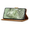 Google Pixel 8a Etui med Kortholder Stativfunktion Brun