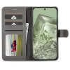 Google Pixel 8a Etui med Kortholder Stativfunktion Grå