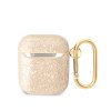 AirPods 1/2 Cover Glitter Flakes Guld