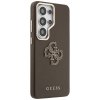 Samsung Galaxy S26 Ultra Cover 4G Logo Grained Brun