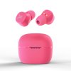 Høretelefoner True Wireless EarBuds Neon Pink