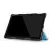 Huawei MediaPad M5 Lite 10 Etui Foldelig Smart Lyseblå