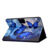 Huawei MediaPad T5 10 Etui Motiv Blåa Fjärilar