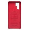 Huawei P30 Pro Cover Ægte Læder Rød