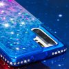 Huawei P30 Pro Cover Glitter Blå Lilla