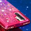 Huawei P30 Pro Cover Glitter Rød Lilla