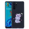 Huawei P30 Pro Cover med Strop Motiv Flodhäst